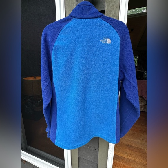The North Face Men’s Blue Fleece Full Zip Jacket Medium - Picture 5 of 5